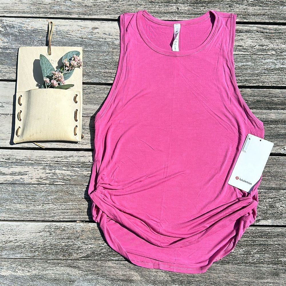 Pink Sleeveless Top